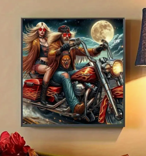 Preview: Diamond Painting Harley-Davidson